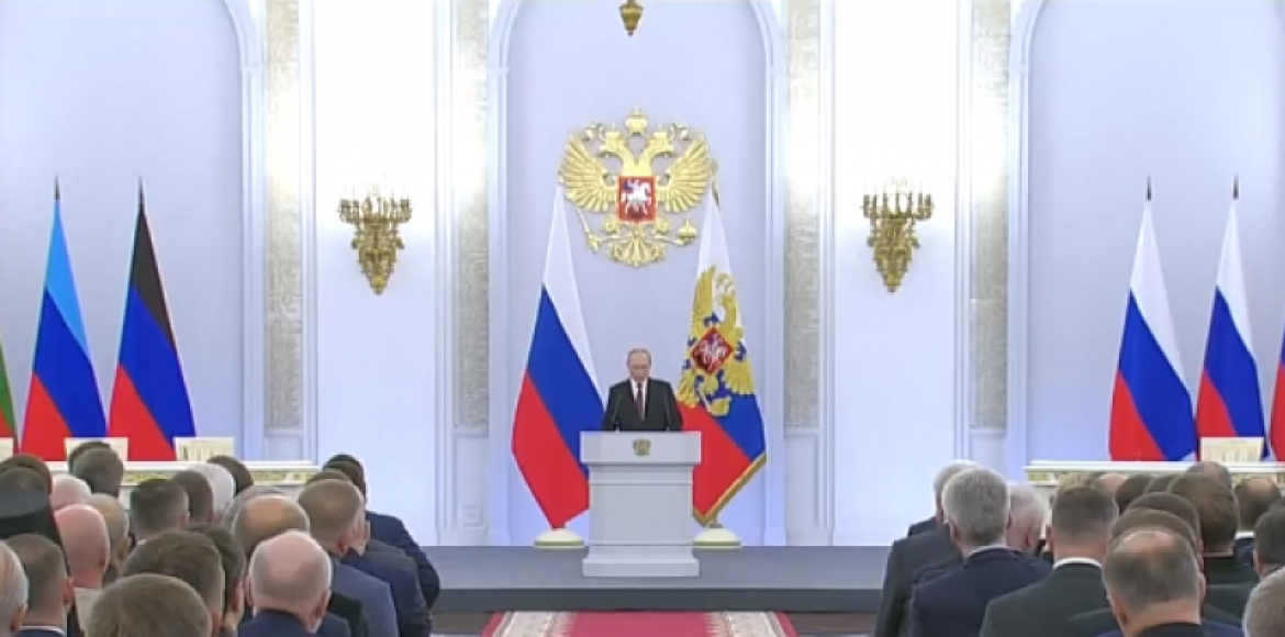 Rusija proglasila aneksiju ukrajinskih regija